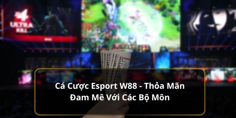 Cá Cược Esport W88 - Thỏa Mãn Đam Mê Với Các Bộ Môn